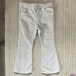 Zara Kids Light Gray Flare Pants
